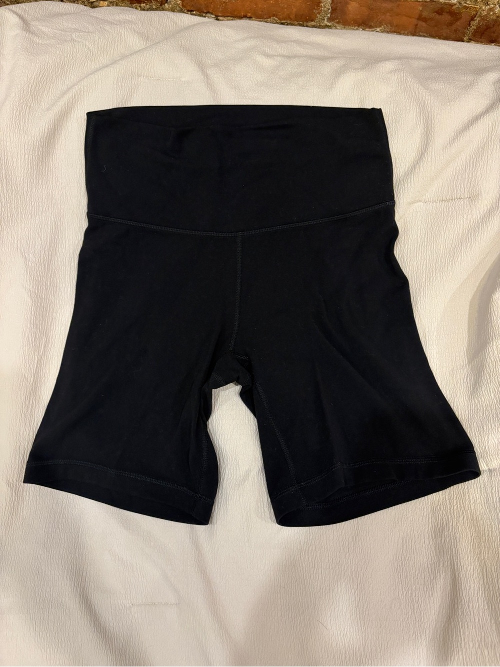 TNA Black High-Rise Bike Shorts